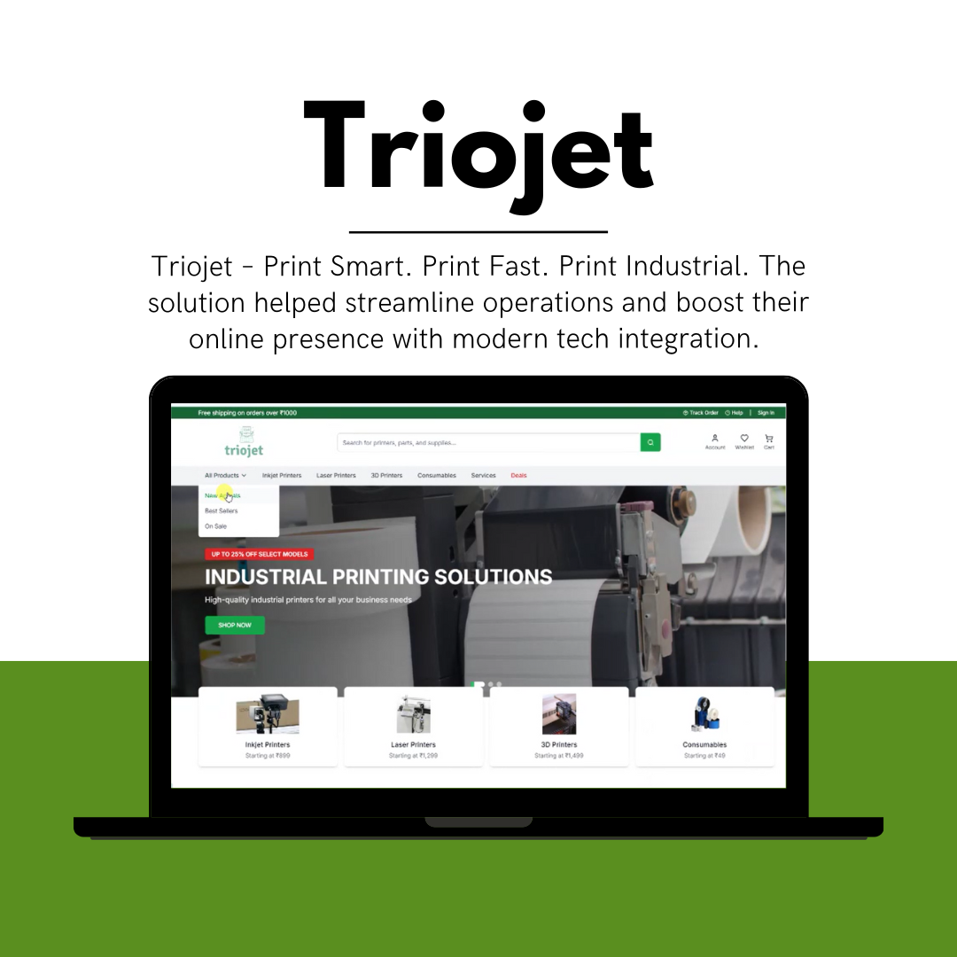 Triojet - Manufacturing project by GlobusLogic